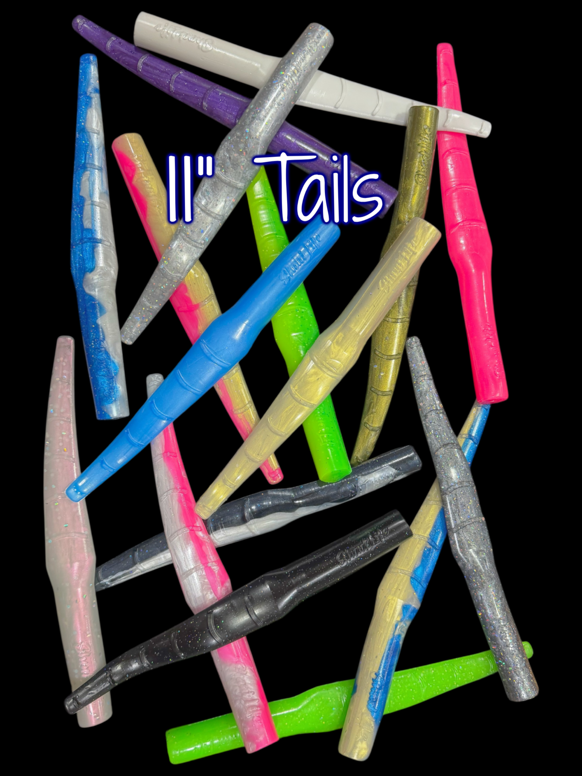 11" Ribbed Tails
