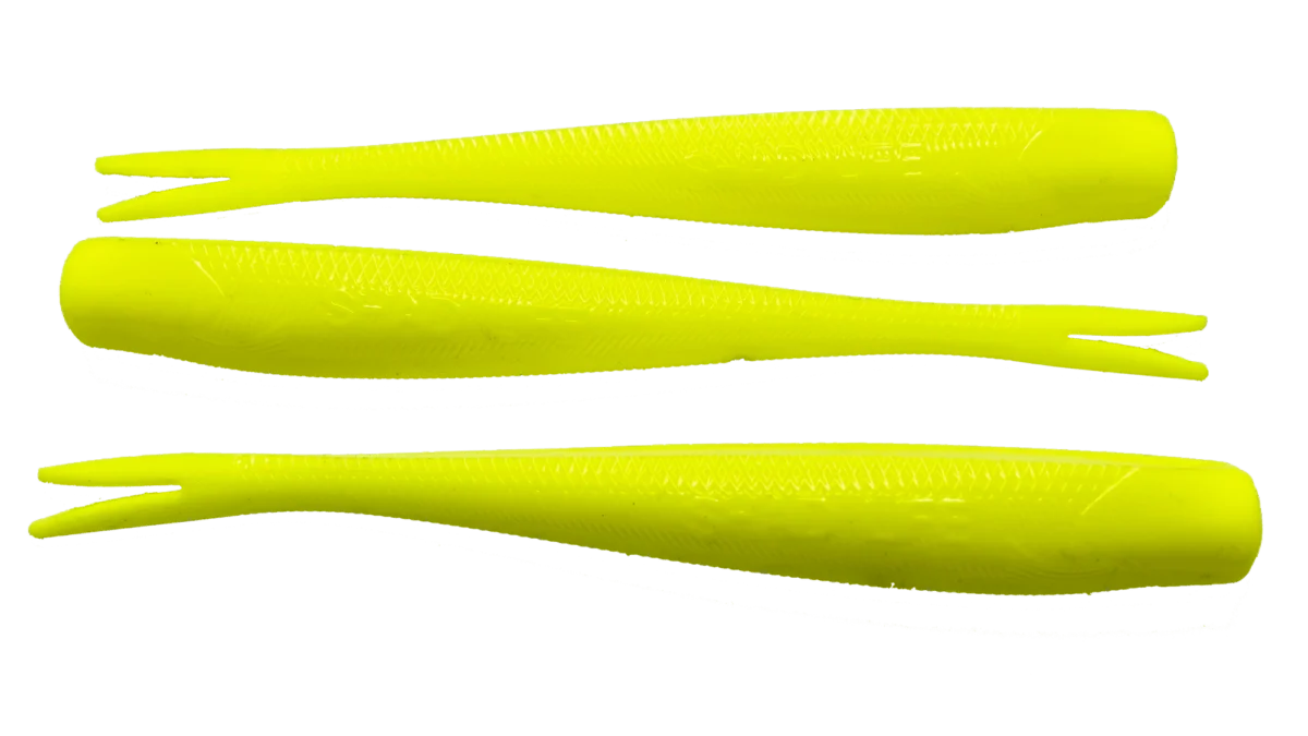 8.5 Straight Tail Swimbait - Chartreuse
