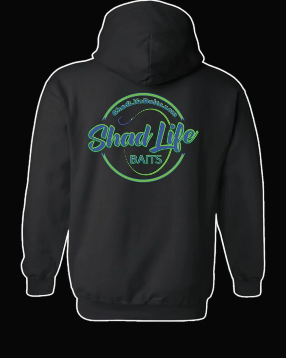Hoodies - Blue / Green Logo
