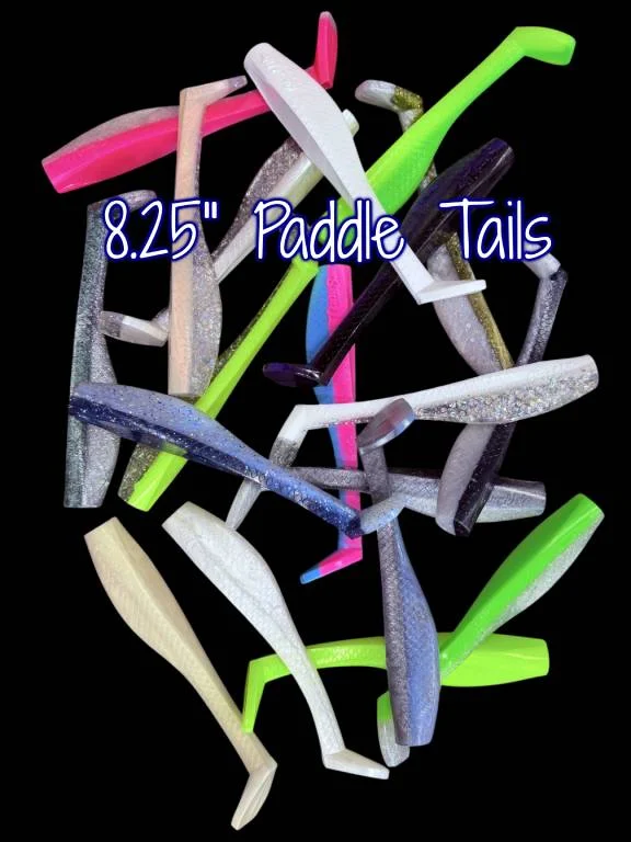 8.25 Paddle Tail Swimbait - Shad Life Baits